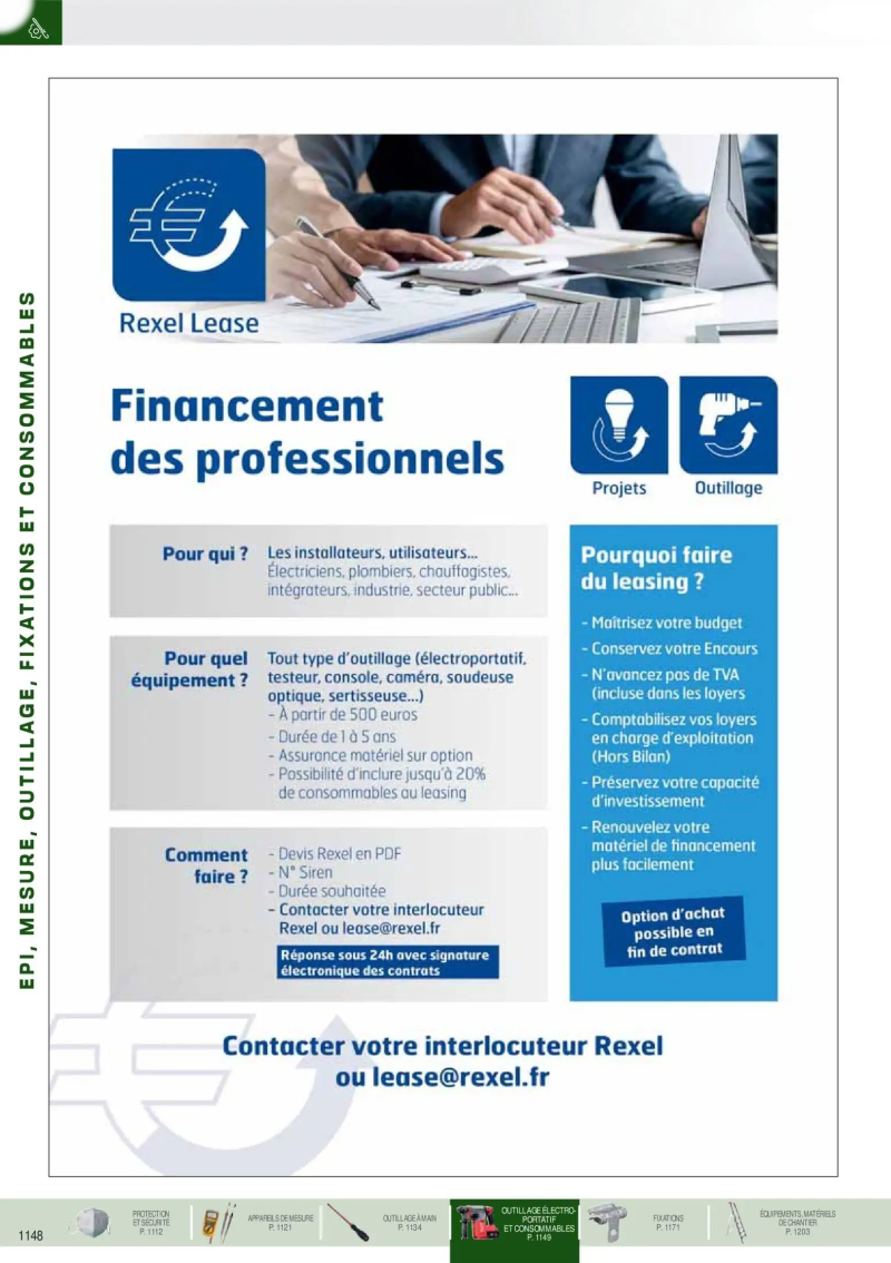Rexel                                                     catalogue du 01/09 – page 39