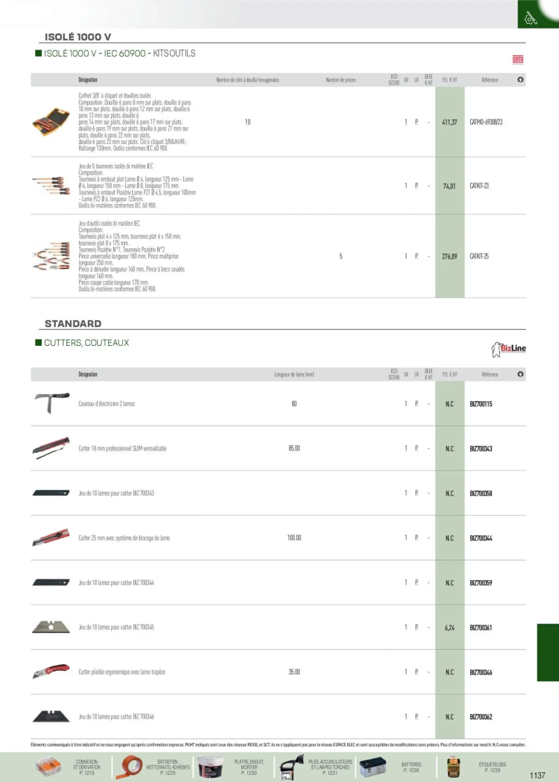 Rexel                                                     catalogue du 01/09 – page 28