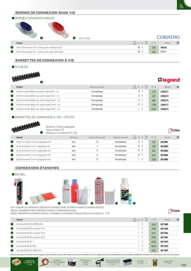 Rexel                                                     catalogue du 01/09 – page 114