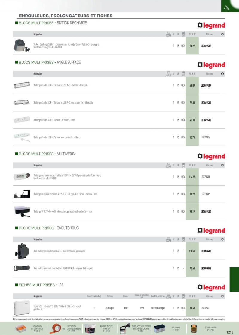 Rexel                                                     catalogue du 01/09 – page 104