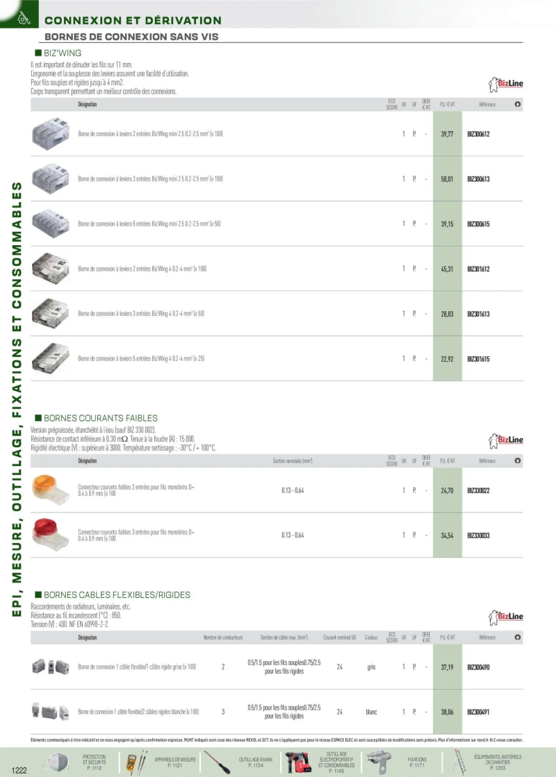 Rexel                                                     catalogue du 01/09 – page 113