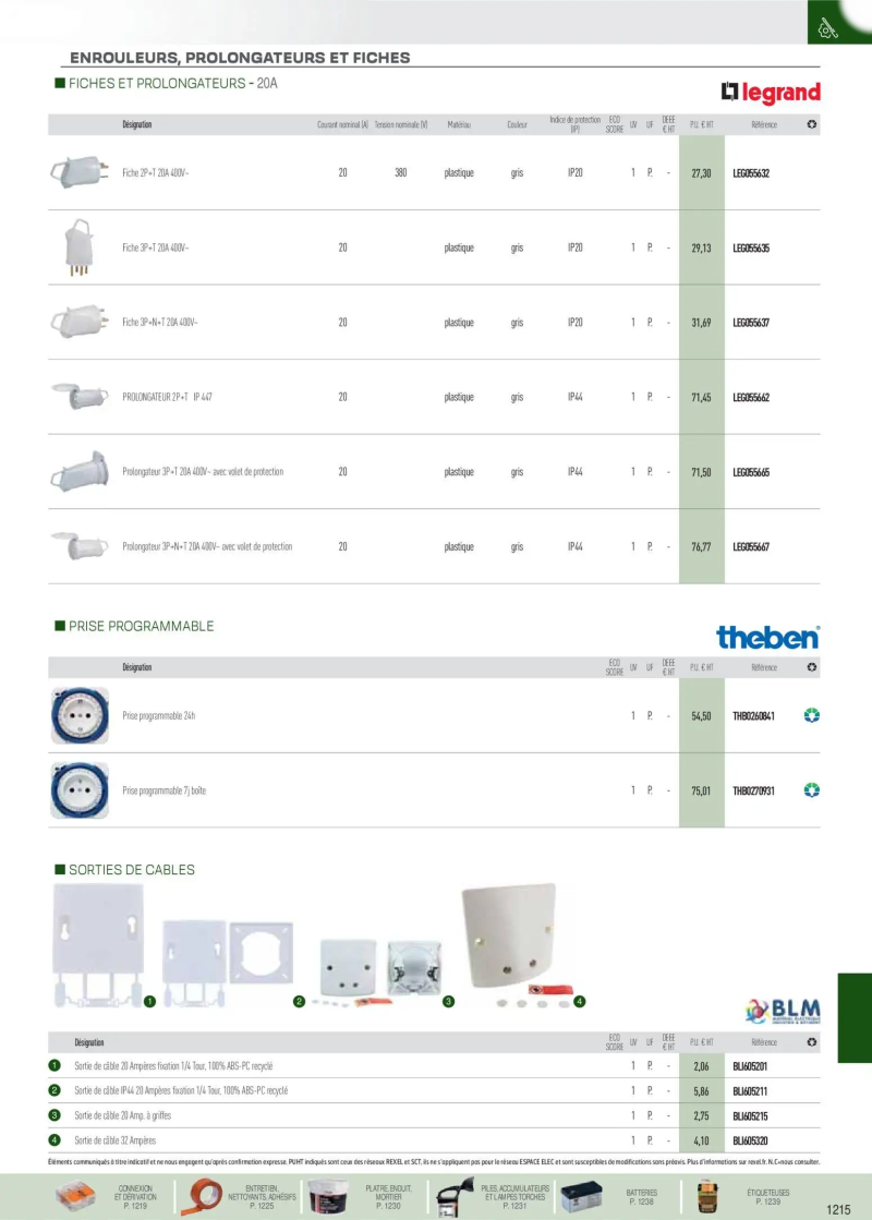 Rexel                                                     catalogue du 01/09 – page 106