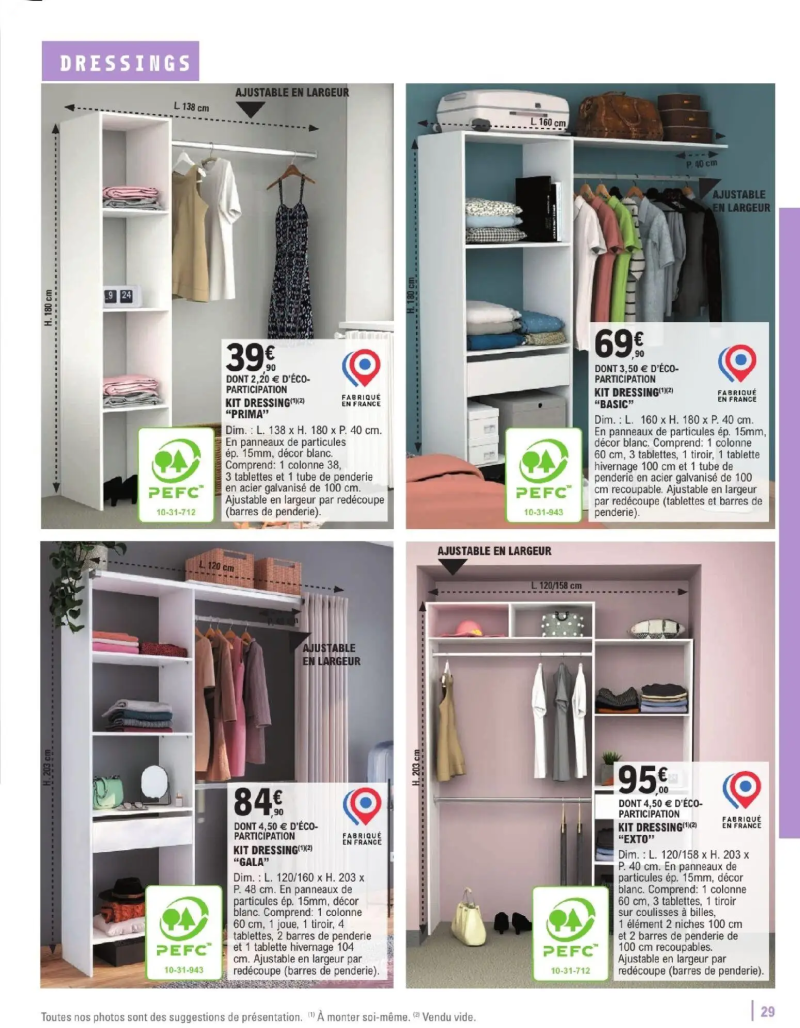 Brico E.Leclerc catalogue du 06/01 – page 29