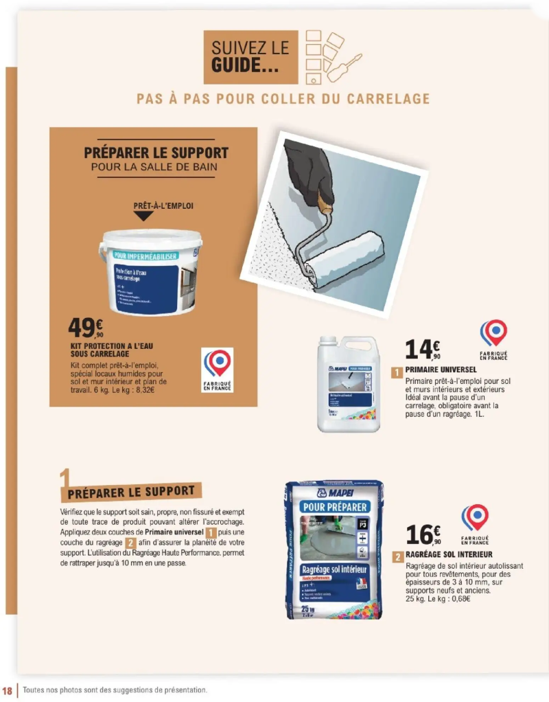 Brico E.Leclerc catalogue du 06/01 – page 18