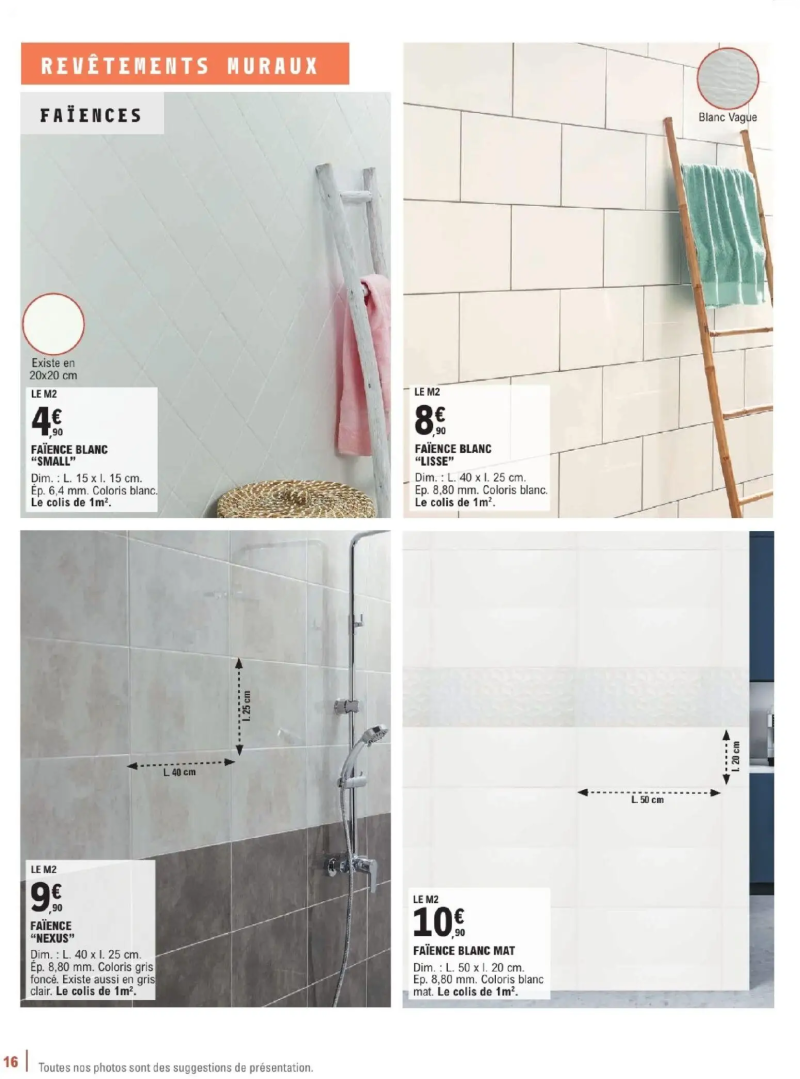 Brico E.Leclerc catalogue du 06/01 – page 16