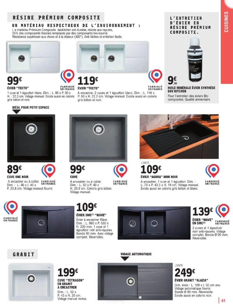 Brico E.Leclerc catalogue du 06/01 – page 41