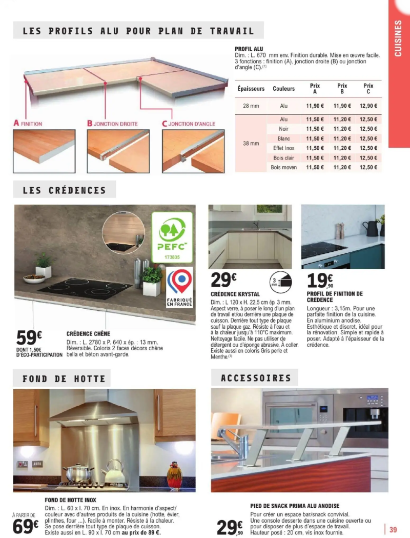 Brico E.Leclerc catalogue du 06/01 – page 39