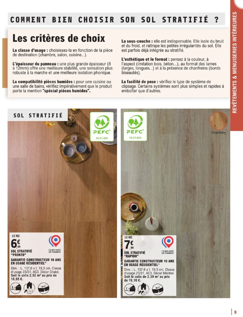 Brico E.Leclerc catalogue du 06/01 – page 9