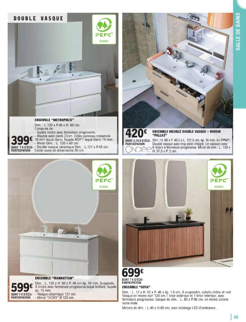 Brico E.Leclerc catalogue du 06/01 – page 49