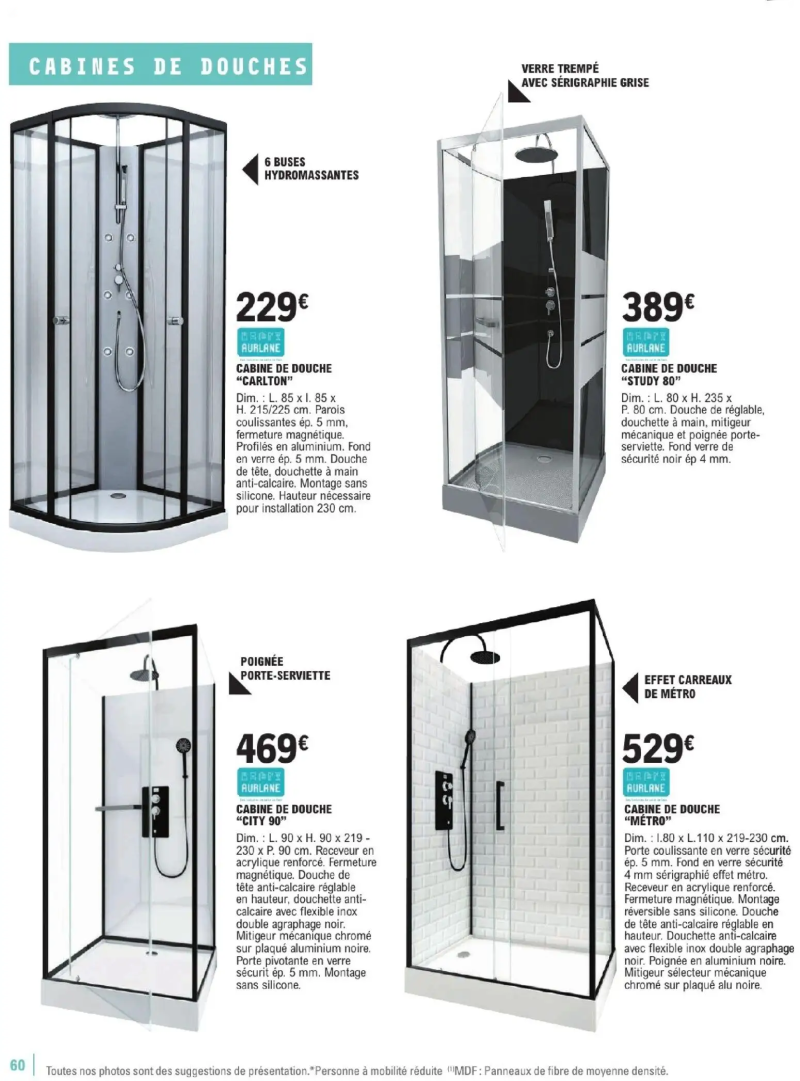 Brico E.Leclerc catalogue du 06/01 – page 60