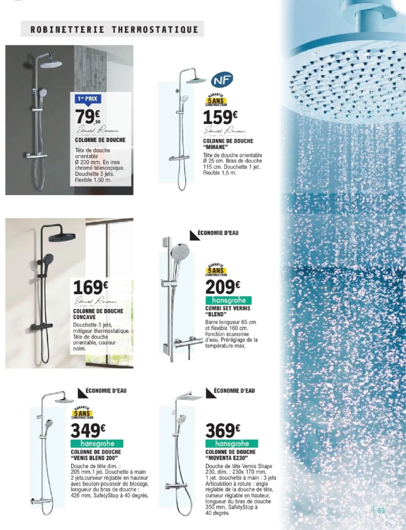 Brico E.Leclerc catalogue du 06/01 – page 63
