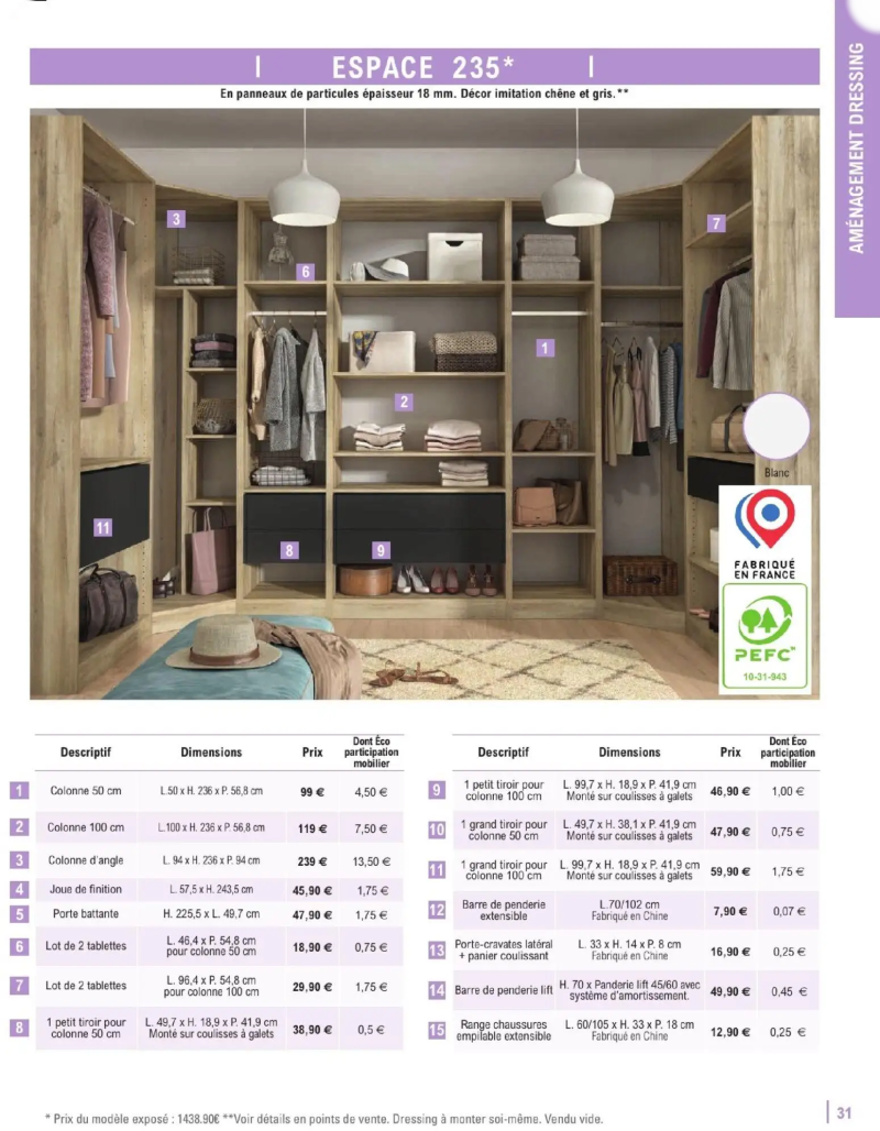 Brico E.Leclerc catalogue du 06/01 – page 31