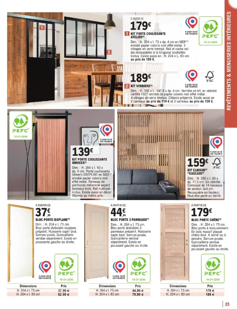 Brico E.Leclerc catalogue du 06/01 – page 25