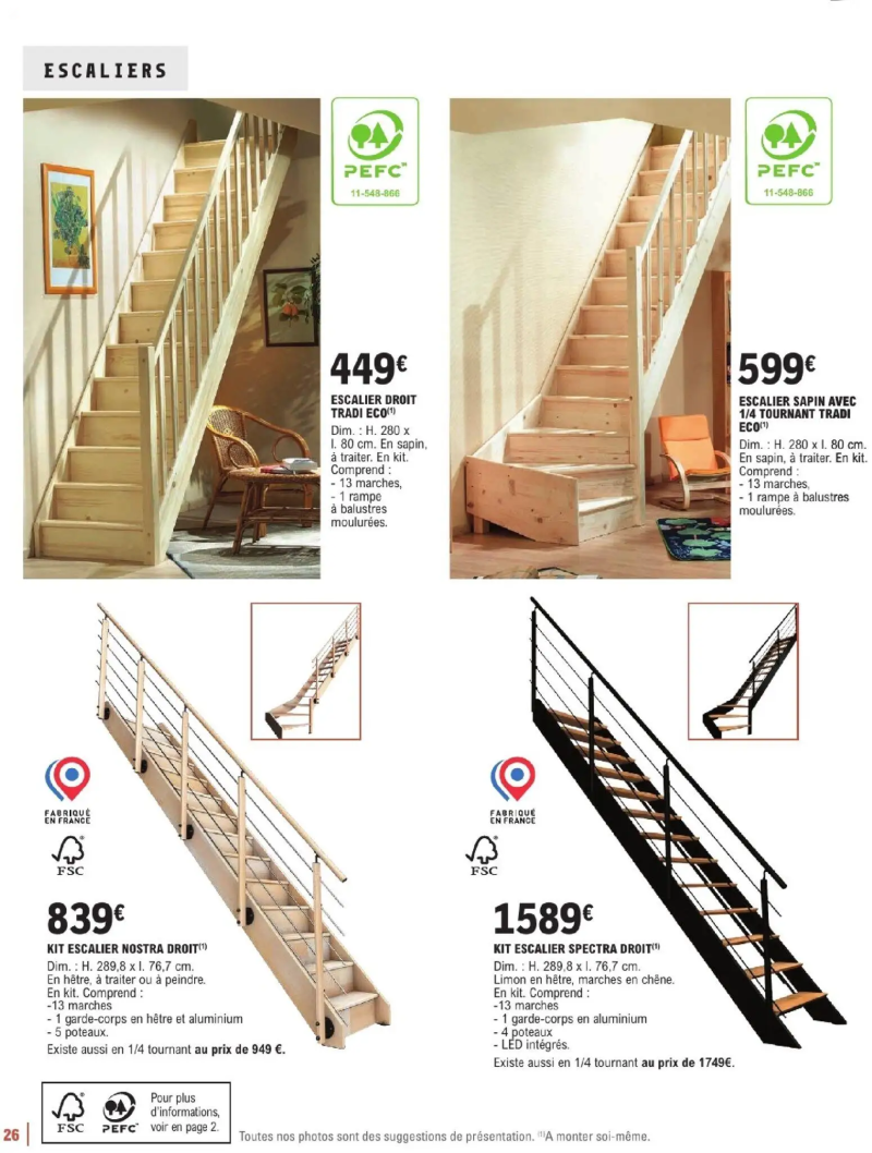 Brico E.Leclerc catalogue du 06/01 – page 26