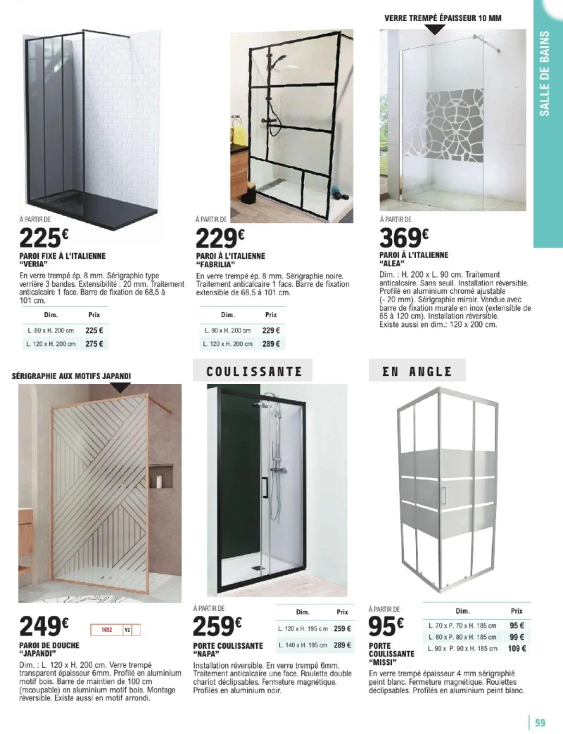 Brico E.Leclerc catalogue du 06/01 – page 59