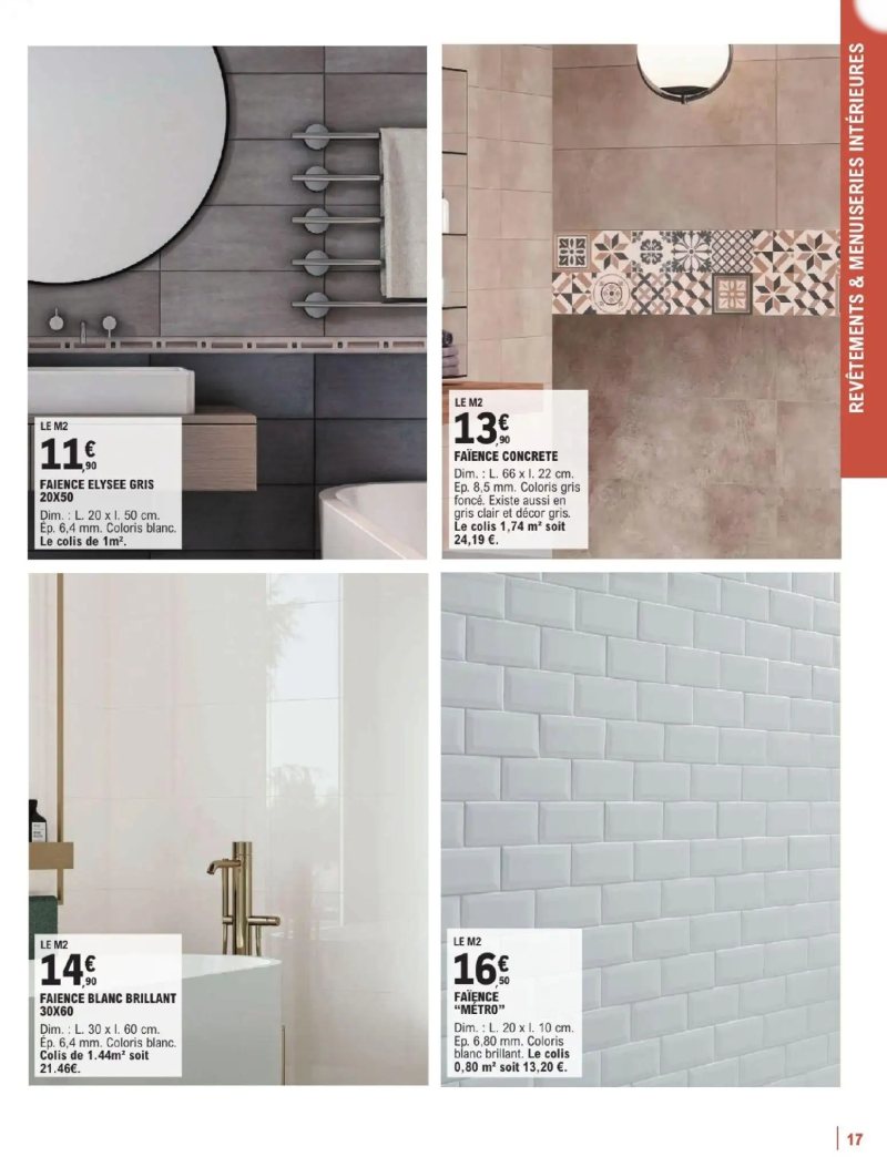 Brico E.Leclerc catalogue du 06/01 – page 17