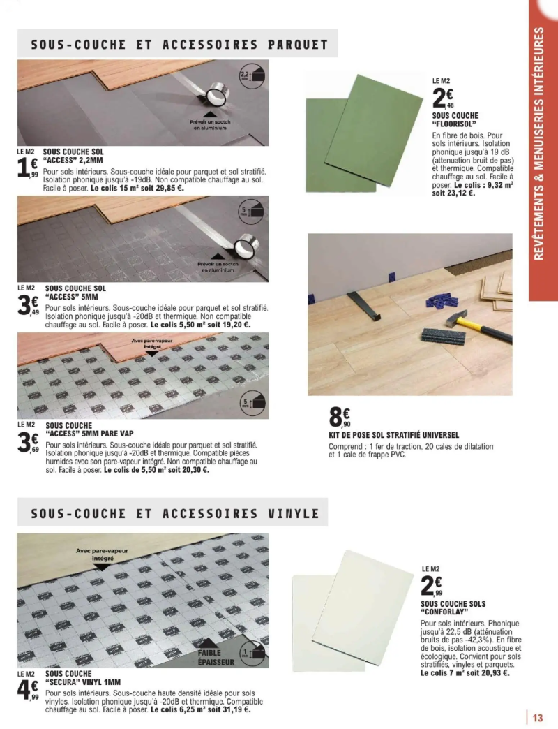 Brico E.Leclerc catalogue du 06/01 – page 13