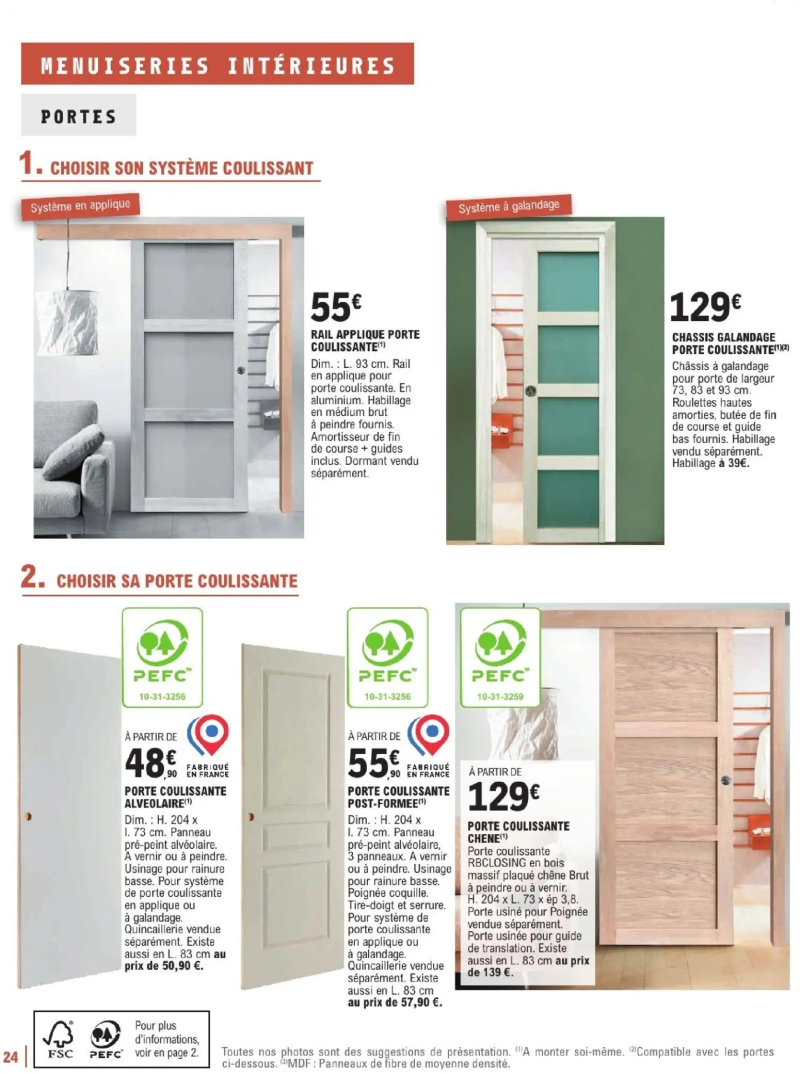 Brico E.Leclerc catalogue du 06/01 – page 24