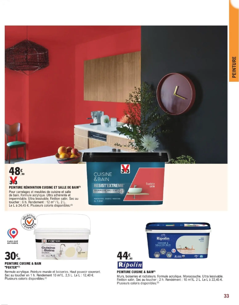 Brico E.Leclerc catalogue du 20/01 – page 33