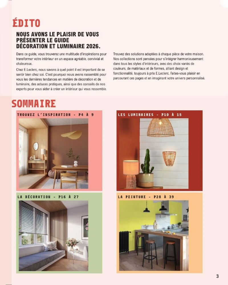 Brico E.Leclerc catalogue du 20/01 – page 3