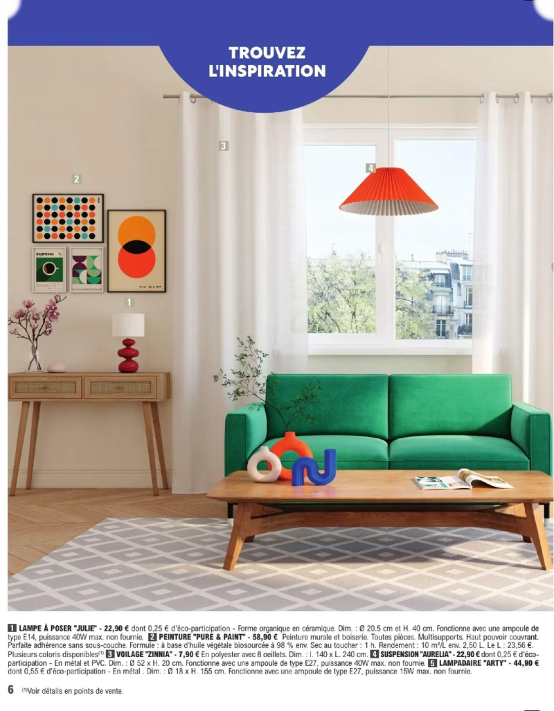 Brico E.Leclerc catalogue du 20/01 – page 6