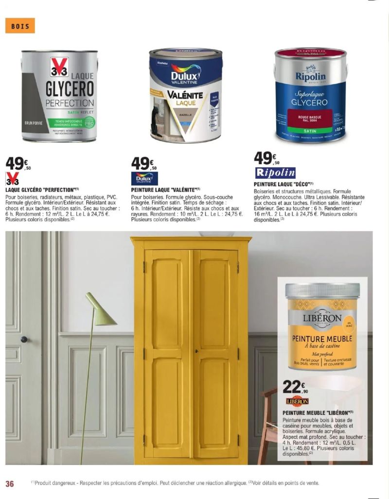 Brico E.Leclerc catalogue du 20/01 – page 36