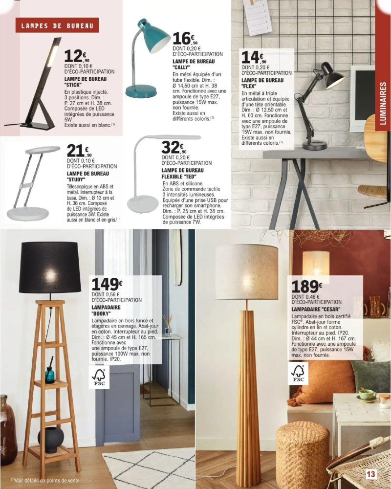 Brico E.Leclerc catalogue du 20/01 – page 13