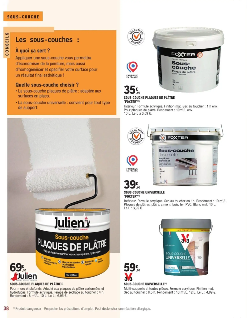 Brico E.Leclerc catalogue du 20/01 – page 38