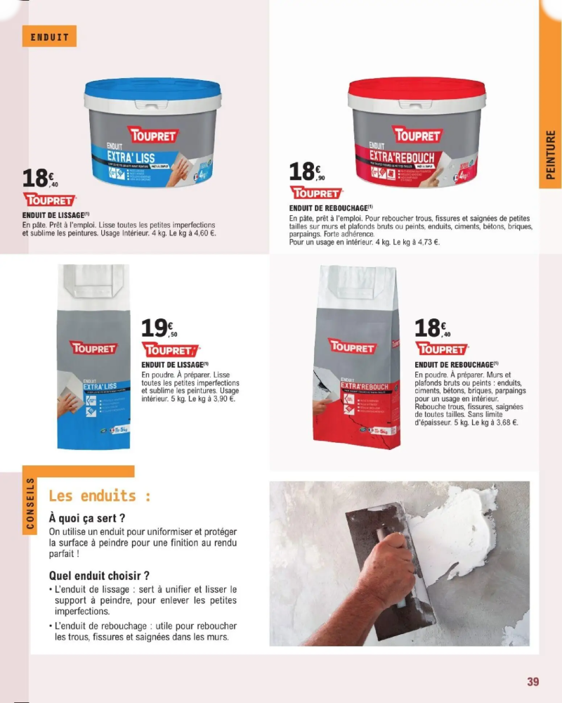 Brico E.Leclerc catalogue du 20/01 – page 39