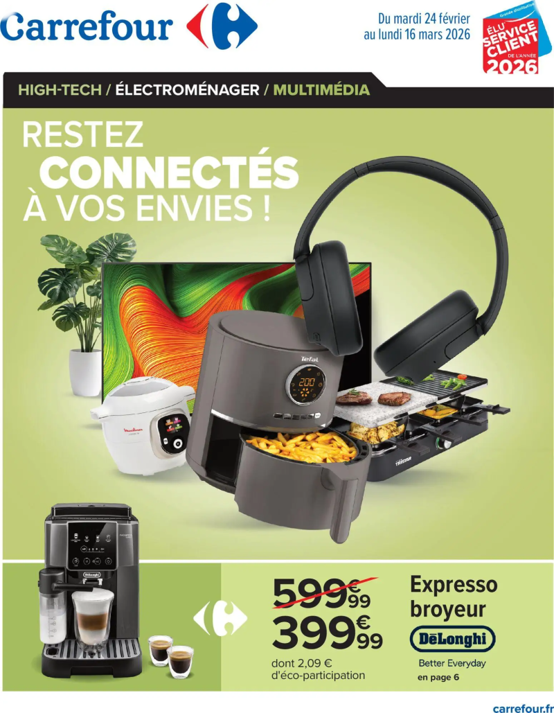 Carrefour catalogue du 24/02 – page 1