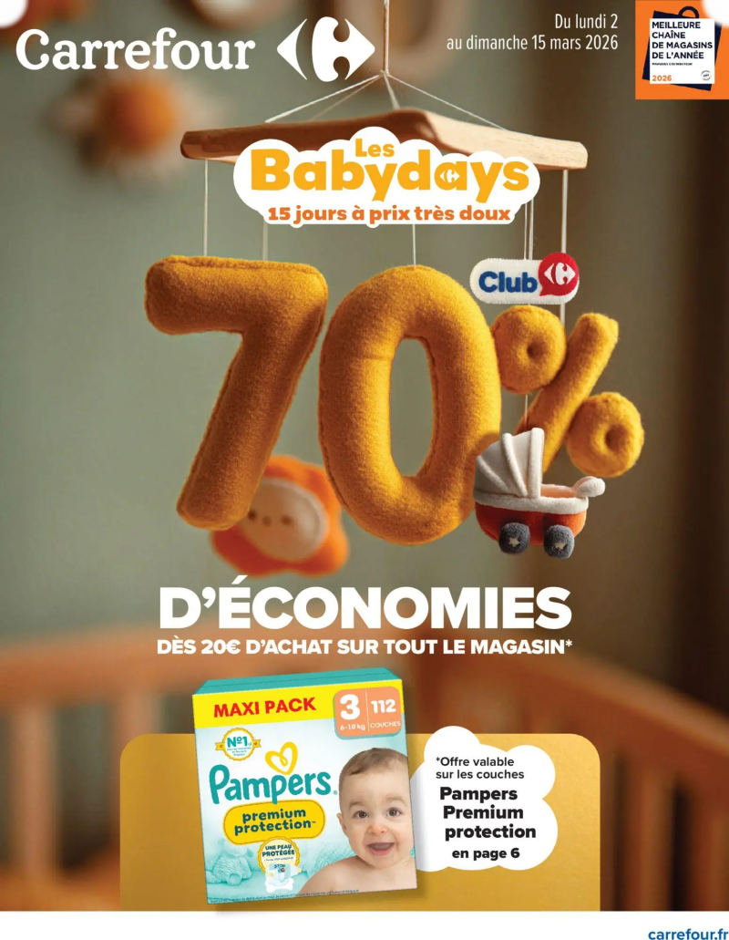 Carrefour catalogue du 02/03 – page 1
