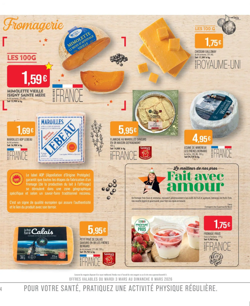 Supermarchés Match catalogue du 03/03 – page 6