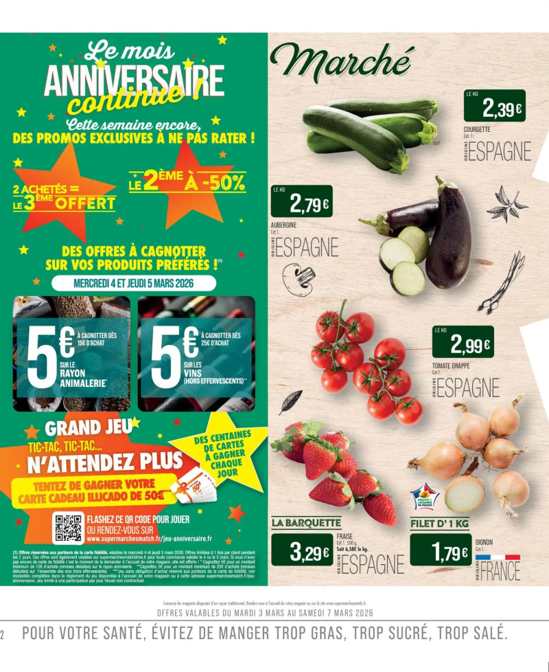Supermarchés Match catalogue du 03/03 – page 4