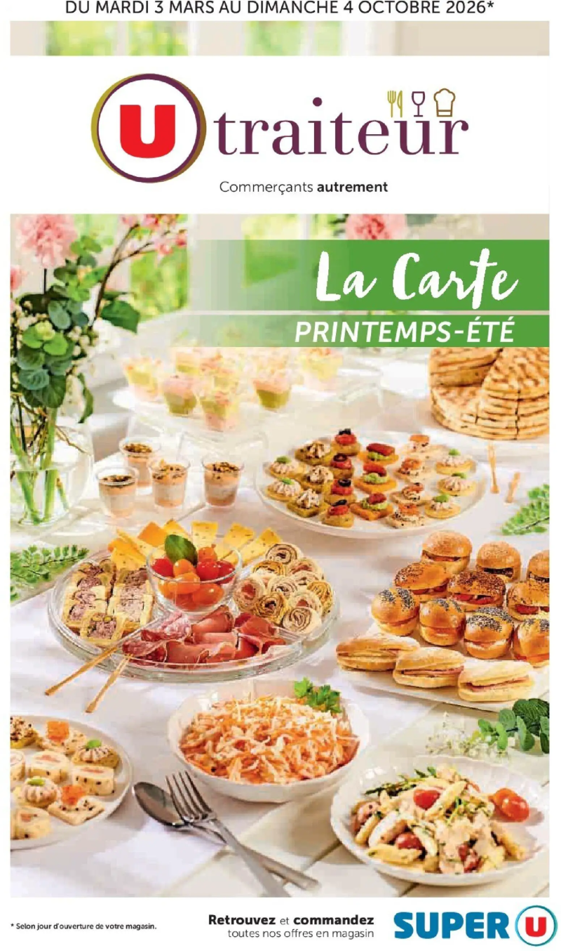 Super U catalogue du 03/03 – page 1
