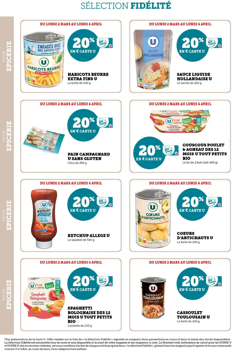 Super U catalogue du 02/03 – page 22