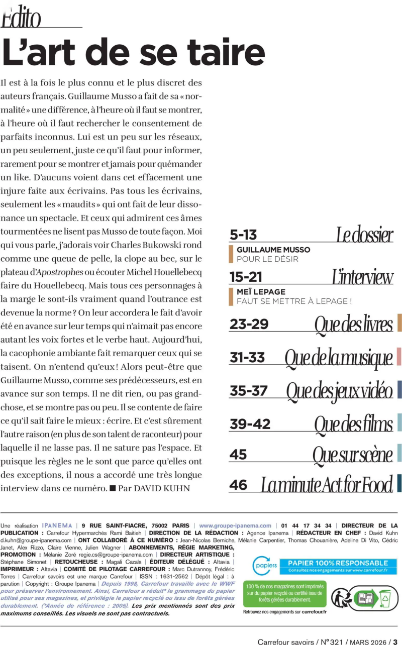 Carrefour Contact catalogue du 01/03 – page 3
