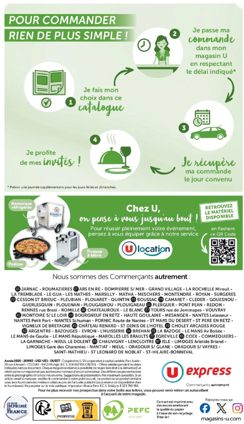 U Express catalogue du 03/03 – page 28