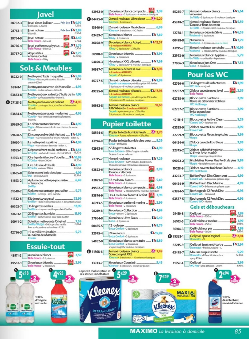 Maximo catalogue du 02/03 – page 85