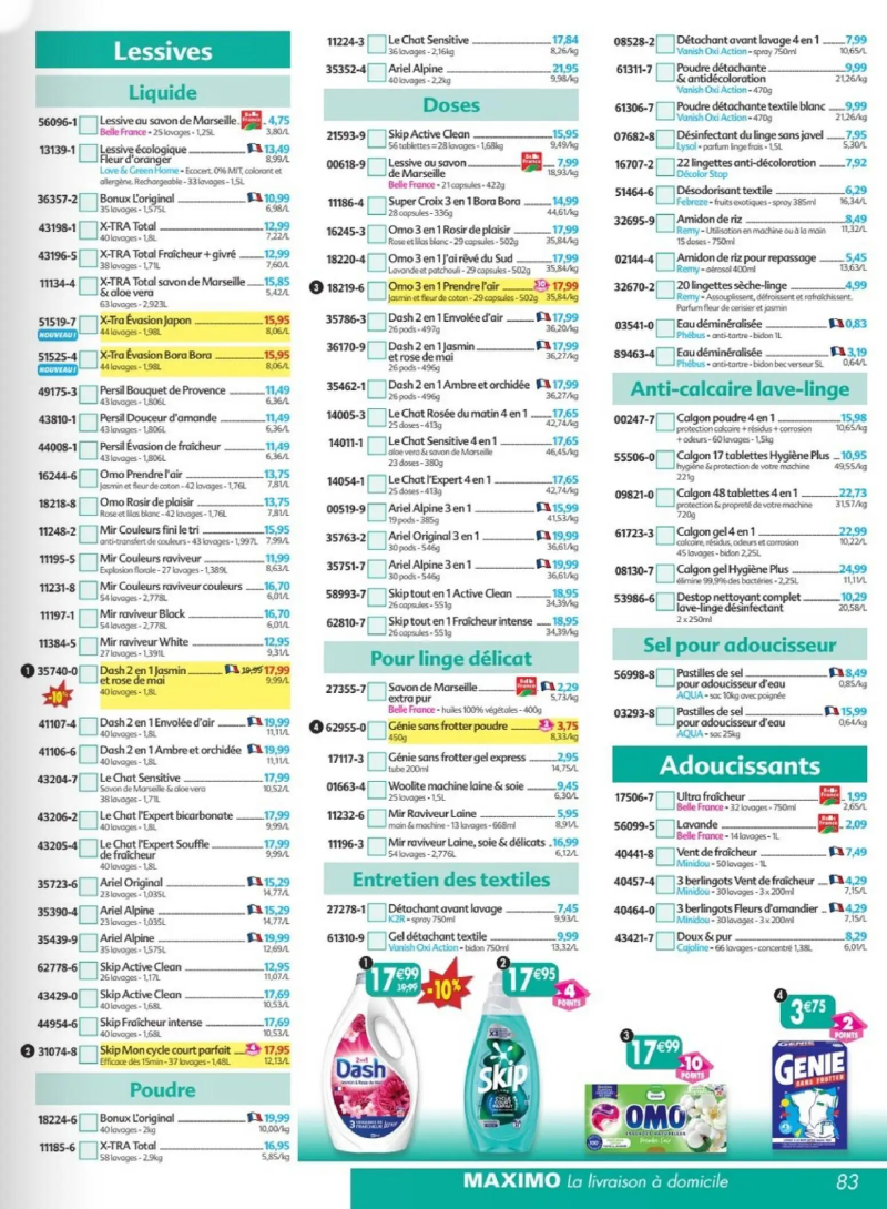 Maximo catalogue du 02/03 – page 83