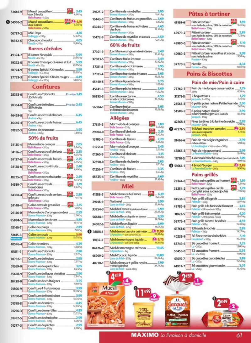 Maximo catalogue du 02/03 – page 61