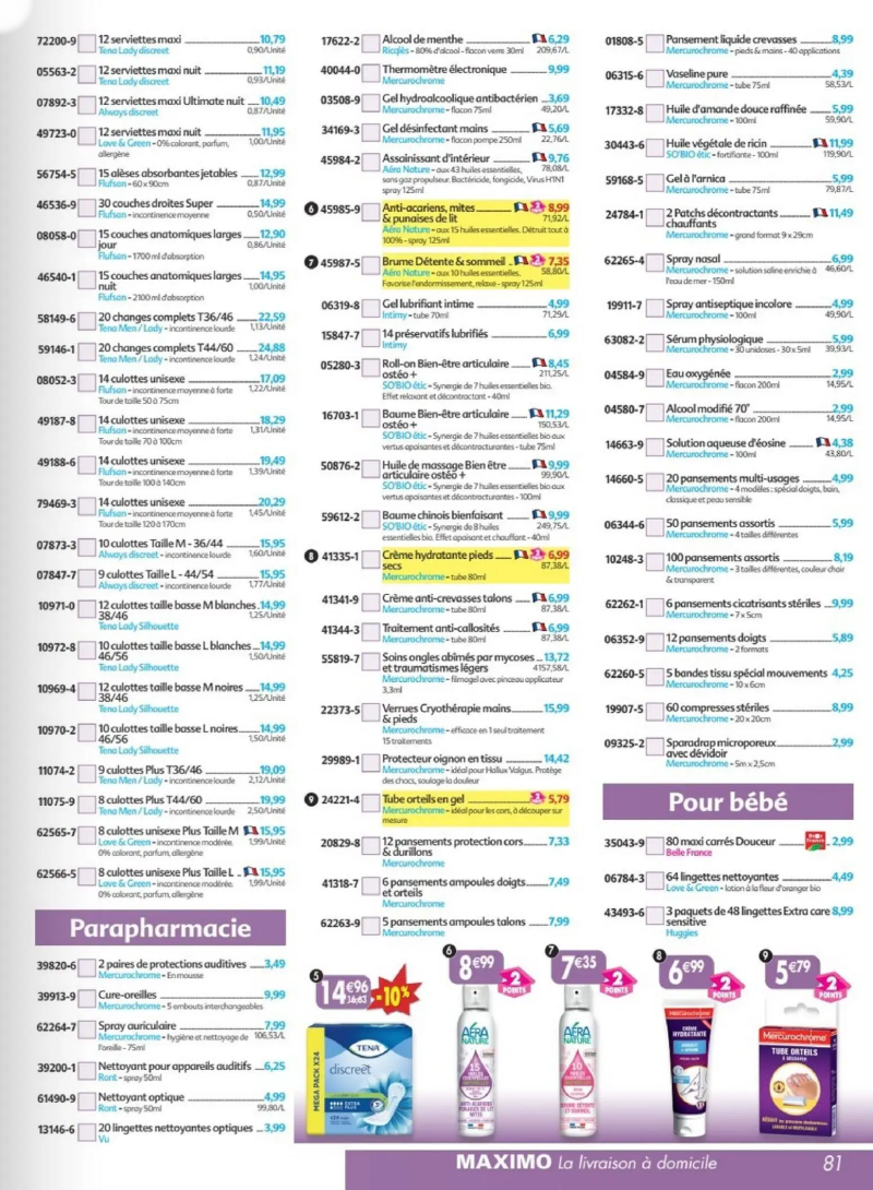 Maximo catalogue du 02/03 – page 81