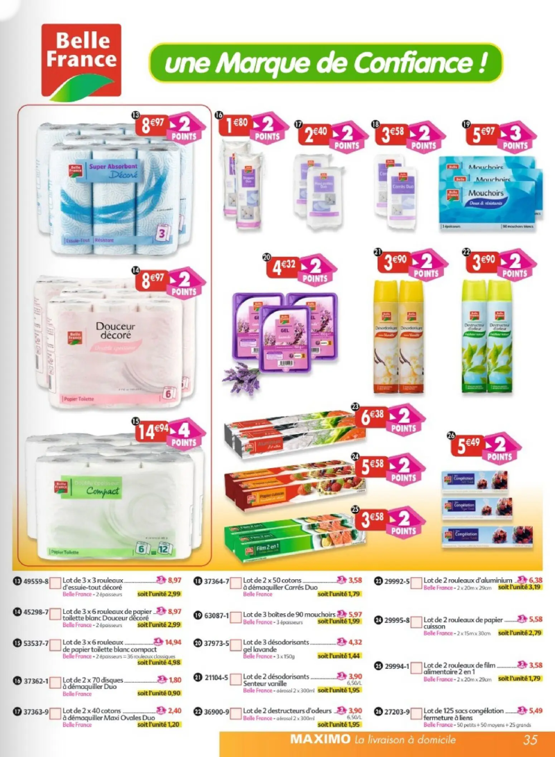 Maximo catalogue du 02/03 – page 35