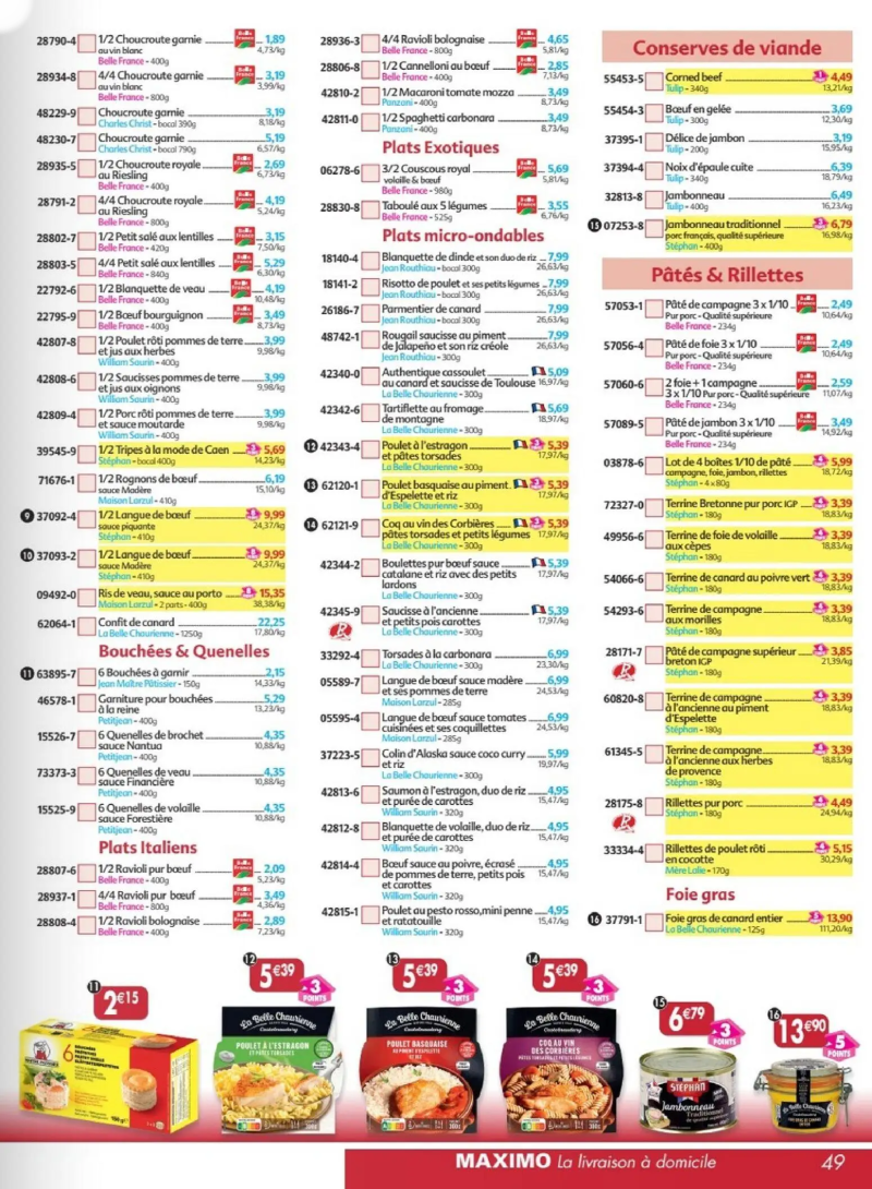 Maximo catalogue du 02/03 – page 49