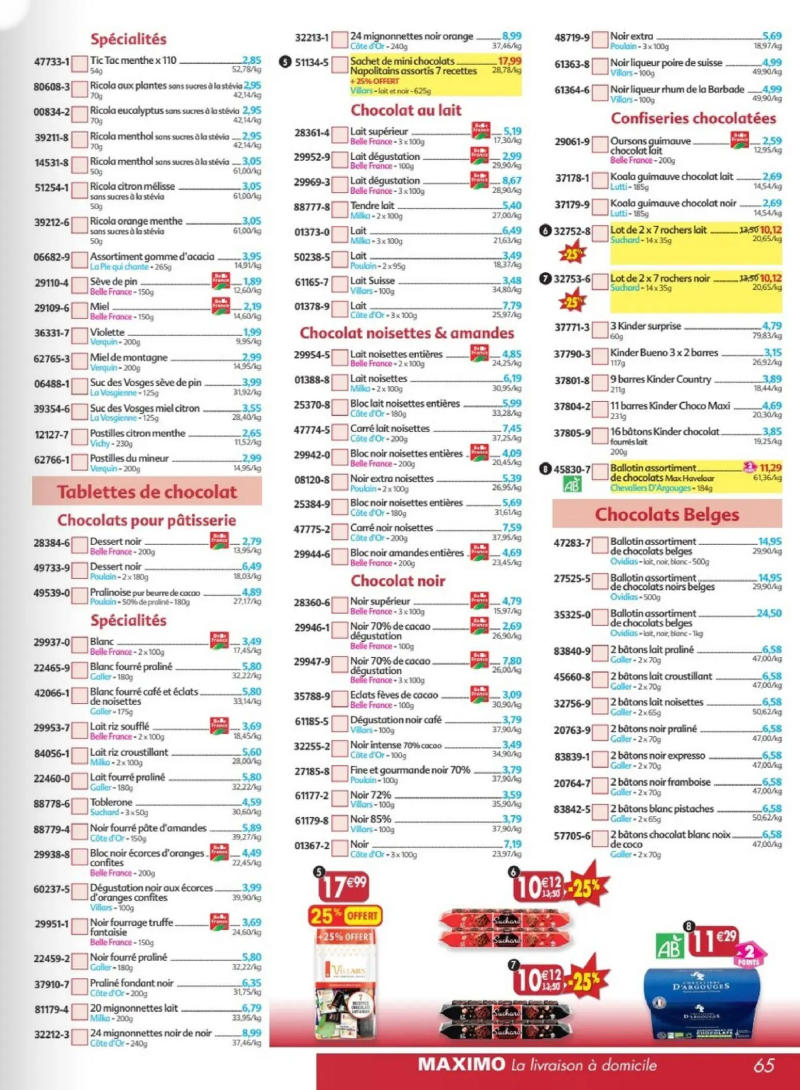 Maximo catalogue du 02/03 – page 65