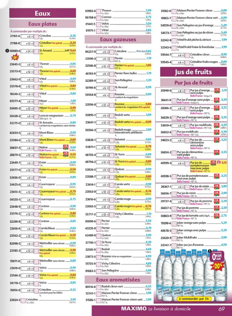 Maximo catalogue du 02/03 – page 69