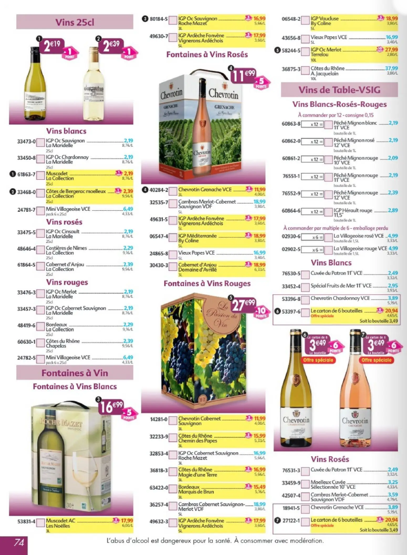 Maximo catalogue du 02/03 – page 74