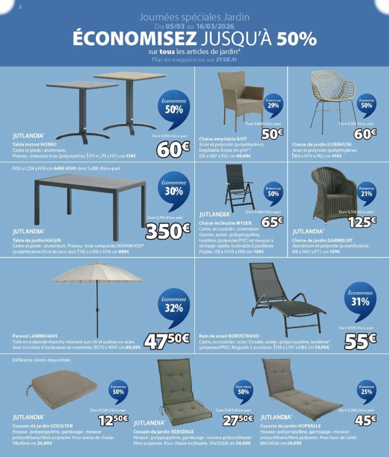 Jysk catalogue du 05/03 – page 2