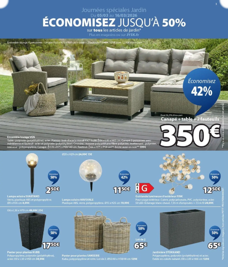 Jysk catalogue du 05/03 – page 3