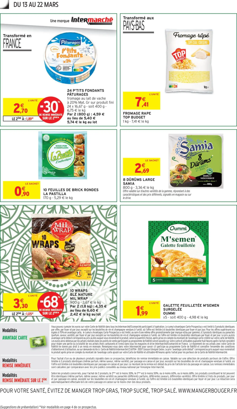 Intermarche catalogue du 13/03 – page 4