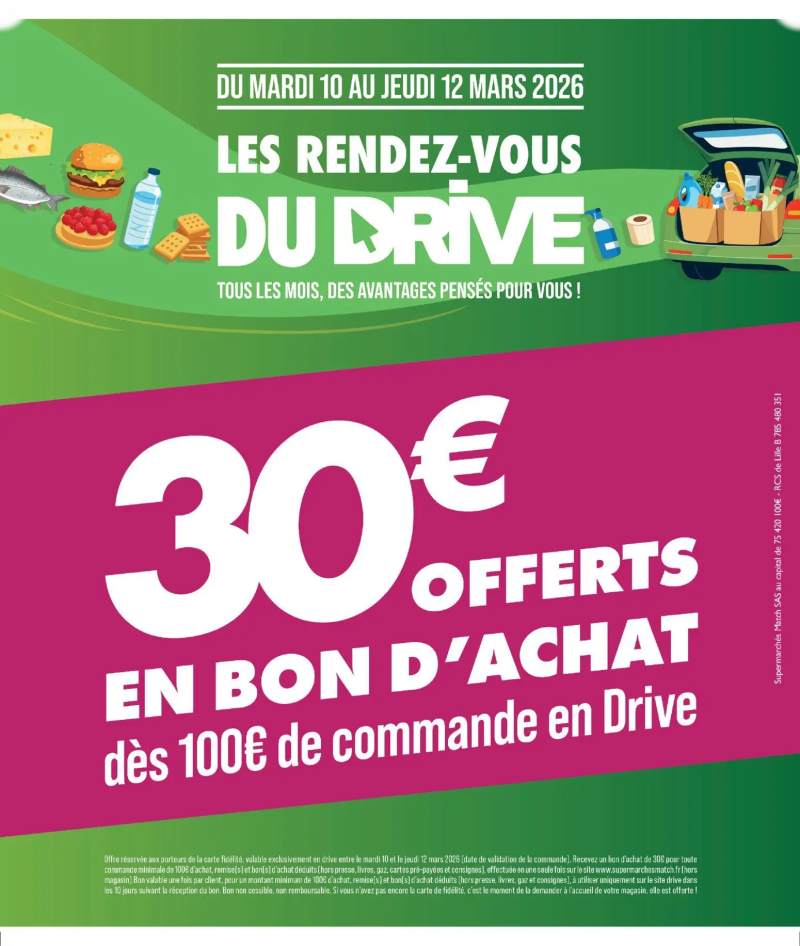 Supermarchés Match catalogue du 10/03 – page 3